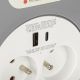 2. MONTIS HOME EXTENSION CORD WITH TWO USB TYPE A+C SOCKETS 10M GRAY MT188