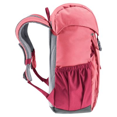 11. Deuter 3610225 hiking backpack pink, red polyester