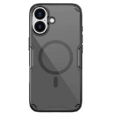 Nillkin Nature TPU Pro Magnetic Case Compatible with MagSafe for iPhone 17 - Translucent Black