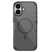 Nillkin Nature TPU Pro Magnetic Case Compatible with MagSafe for iPhone 17 - Translucent Black