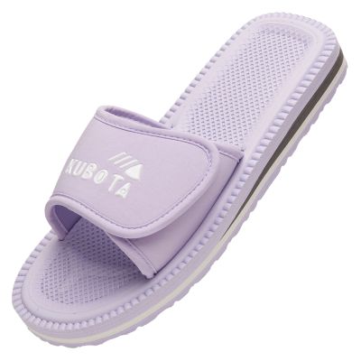 Kubota Velcro Classic Flip Flops Pastel Purple K25SS-100-001-10-1