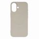 Liquid Silicone Case with MagSafe for Samsung Galaxy A16 5G - Beige