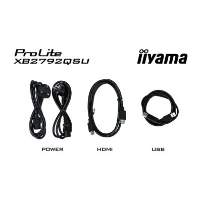 20. iiyama ProLite XB2792QSU-B1 computer monitor 68.6 cm (27") 2560 x 1440 px Quad HD LED Black