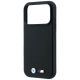 6. BMW M Blue Perfo Metal Logo MagSafe Case for iPhone 18 Pro Max / 17 Pro Max - Black