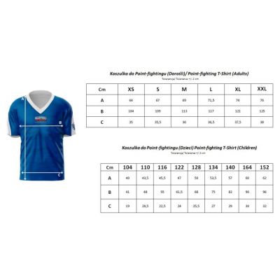 3. MASTERS point-fighting t-shirt (WAKO APPROVED)