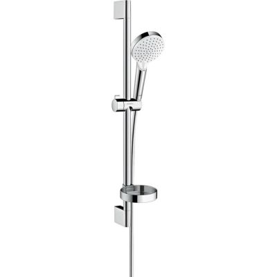 7. Hansgrohe Crometta shower system Chrome, White