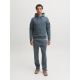 5. Jack&Jones men's hoodie JJCLEVELAND SWEAT HOOD SN 12298441 TURBULENCE