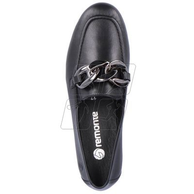 14. Comfortable leather shoes with a chain Remonte W RKR645, black