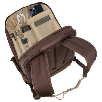 6. Thule EnRoute TEBP5216 - Tinted Taupe/ Nuanced Brown Backpack Brown, Taupe Nylon