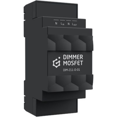 Grenton MOSFET dimming module / DIN rail mounting / TF-Bus