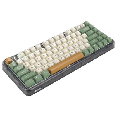 8. ASUS Jelly75 KD201 KEYBOARD/MK-WH/GE/83 keyboard Universal USB + RF Wireless + Bluetooth Multicolor