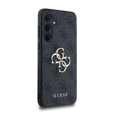 4. Guess 4G Big Metal Logo case for Samsung Galaxy A35 - black