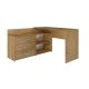 5. Corner desk + chest of drawers DANY 120x50xH76 artisan