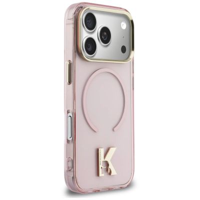 4. Karl Lagerfeld IML K Head Case for iPhone 18 Pro / 17 Pro - Pink