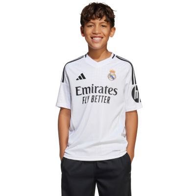adidas Real Madrid 24/25 Home Kids' Jersey White JX2139