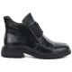 6. Women's patent leather ankle boots, green, M.Daszyński MR2501