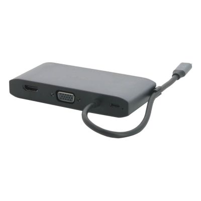 2. Mobilis 020027 Wired Docking Station USB 3.2 Gen 1 (3.1 Gen 1) Type-C Gray
