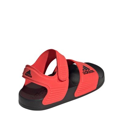 3. Adidas Adilette children's sandals red and black IH3633