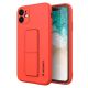 Wozinsky Kickstand Case silicone case with stand Samsung Galaxy A72 4G red