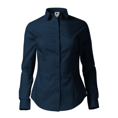 6. Women's Style LS Shirt (Navy Blue)
