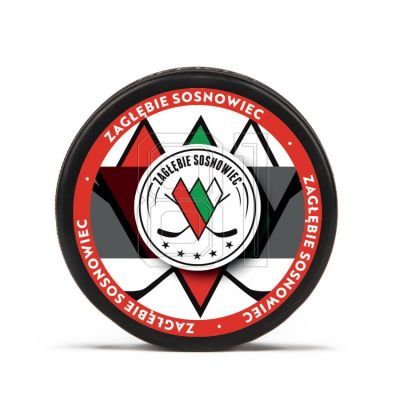 Zagłębie Sosnowiec hockey puck Medallion SREBKRMEDALION