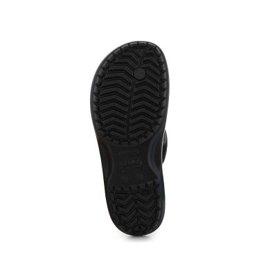 8. Crocs Crocband Flip Black U 11033-001 flip-flops
