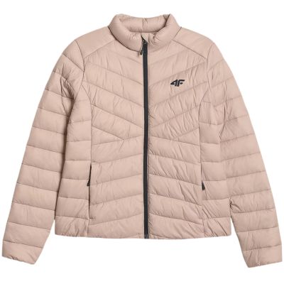 2. Women's jacket 4F F0855 beige 4FWSS26TDJAF0855 83S