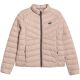2. Women's jacket 4F F0855 beige 4FWSS26TDJAF0855 83S