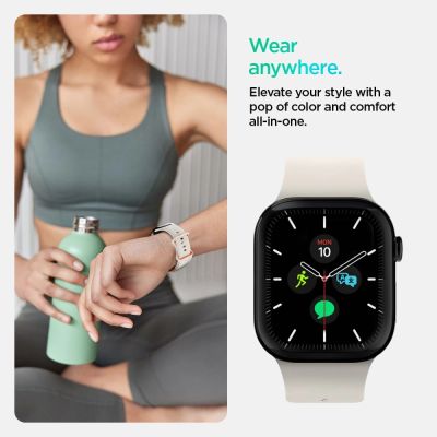 12. Spigen Nano Pop Strap for Apple Watch 40/41/42 mm - Beige