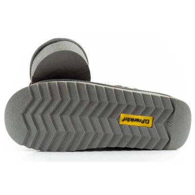 18. D.Franklin women's winter snow boots, fashionable insulated ankle boots, gray