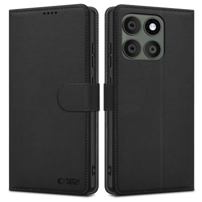 Tech-Protect Wallet Case for Motorola Edge 60 Pro - Black