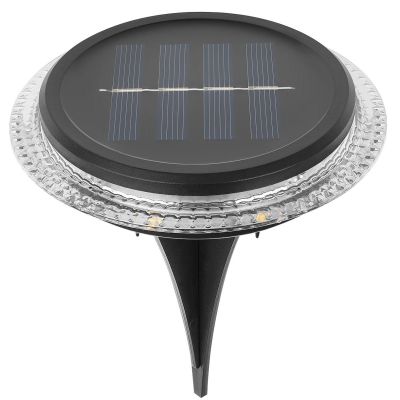 30. SOLAR DISC LAMPS FOR GROUND OR WALL MOUNTING 2 PCS