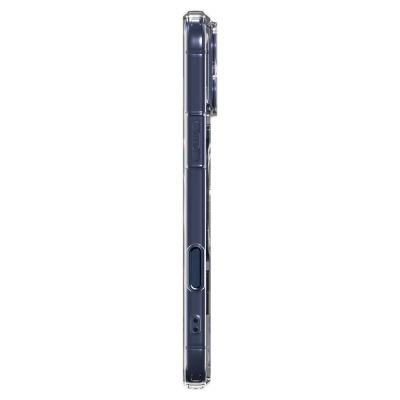 5. Spigen Thin Fit MagSafe Case for iPhone 17 Pro - Clear Navy Blue