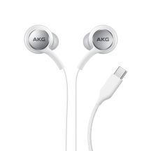 Samsung EO-IC100BWE USB-C Stereo Hi-Fi Wired Headphones (OOB Bulk - Replacement Packaging) - White