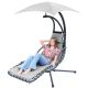 2. SWING ROCKING CHAIR WITH UMBRELLA LISBON GRAY