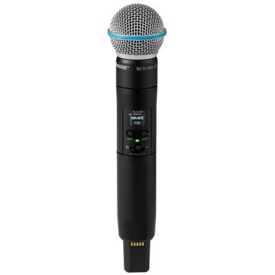 Shure SLXD2+/B58=-G65 - Handheld transmitter with Beta58 capsule (470-606 MHz)