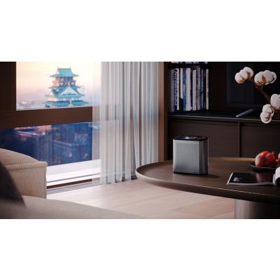 8. Sharp OSAKA DR-P530(GY) Portable Digital Radio with USB Port, Bluetooth Connection and FM Radio