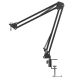 10. BOYA CastMic P60B studio microphone with arm, wired USB XLR - black
