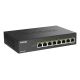 2. D-Link DMS-108P/E Network Switch Unmanaged 2.5G Ethernet (100/1000/2500) Supports PoE Black