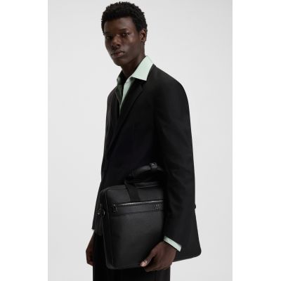 3. Hugo Large Accessories Quantic_Doc NERO laptop bag (50547428-001)