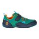 8. Trollkids Skaland Barefoot Hiker Shoes in Sea Green/Madeire Blue/Sahara Sunset