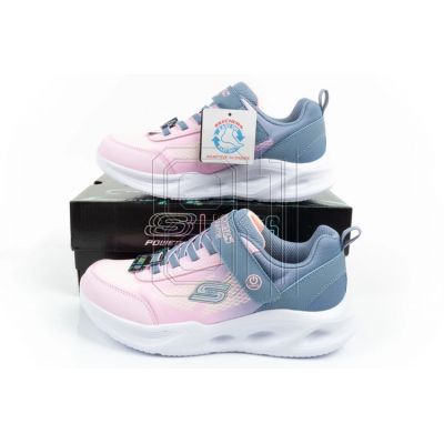 10. Skechers S Lights Sola Jr 303714L/GYLP shoes