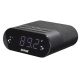 7. Denver CRQ-107 Alarm Clock Digital Alarm Clock Black