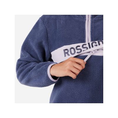 6. ROSSIGNOL JR ALLTRACK ANORAK FLEECE children's sweatshirt blue