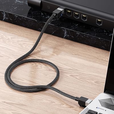 10. Ugreen NW153 Ethernet RJ45 Cat8 Cable Copper Core 1.5m - Black