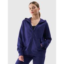 Women's zip-up hooded sweatshirt 4F 4FWMM00TSWSF1763-31S