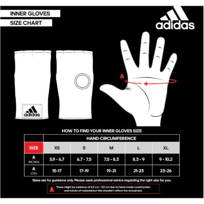 24. adidas Super Padded Inner Gloves ADIBP02S