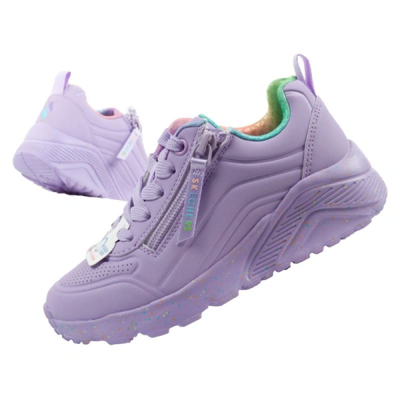 Skechers Uno Lite children's sports sneakers shoes purple comfortable