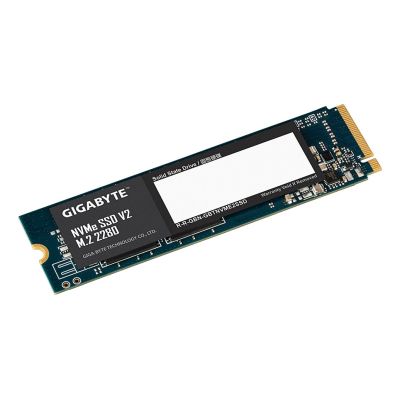 3. Gigabyte SSD | 256GB | SSD form factor M.2 2280 | Solid-state drive interface PCIe 3.0 x4 NVMe | Read speed 3200 MB/s | Write speed 1200 MB/s