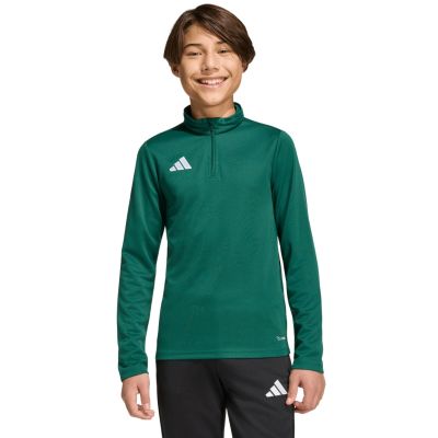 7. adidas Entrada 26 Training Top green kids sweatshirt KE9825